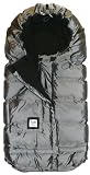 7 A.M. Enfant Blanket 212 Evolution Extendable Baby Bunting Adaptable For Strollers, Metallic Gray