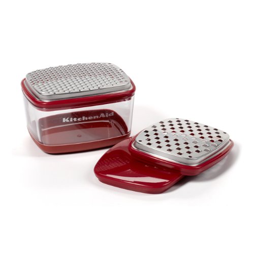KitchenAid Pro Grater with Container, Red