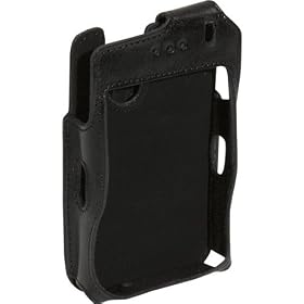 Prima Cases Blackberry 8300 Curve Premium Leather Open Face Style case with removable clip
