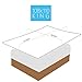 Cotton King Flat-Sheet Black - Premium Quality Combed Cotton Long Staple Fiber – Breathable, Cozy, Comfortable - Exceptionally Durable - Hotel Quality by Utopia Bedding (King, Black)