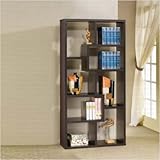 Westonville Display Cabinet in Cappuccino