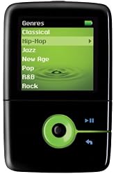 CreativeZenVPlus2GBPortableMediaPlayer(Black/Green)