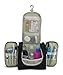 Messi Essentials Hanging Toiletry Bag Travel Kit w/ TSA Approved Squeeze Bottles