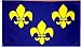 New 3x5 Blue Fleur De Lis Flag 3 x 5 French Banner