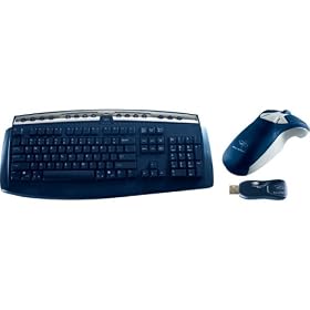 Go 2.4GHZ Consumer Series Cordless Full-size Keyboard and Optical Air Mouse Suite