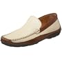 Brass Boot Men's Lucern Loafer,Bone/Cognac,10 M US