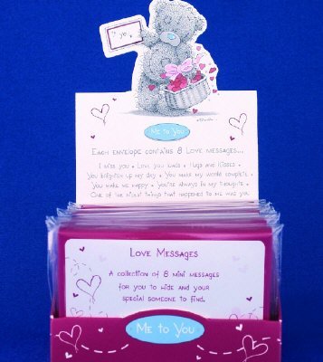 Childrens Toyshop  Toys : Me to You ~ Love You Message Cards