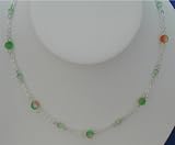 GEMSTONES NECKLACES ,SILVER ,QUARTZ JP631 by World of Watches and Gems