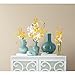 RoomMates Yellow Flower Arrangement Peel and Stick Wall Decals