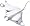 Manta Ray Charm, Sterling Silver