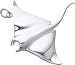 Manta Ray Charm by Rembrandt Charms