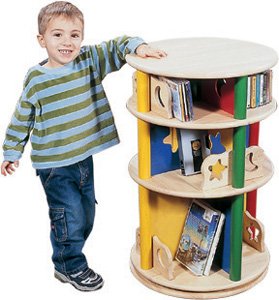 Guidecraft Moon and Stars Media Carousel
