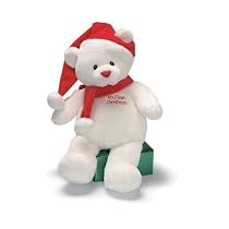 Gund My First Christmas Red Teddy Bear