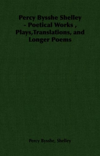  Percy Bysshe Shelley