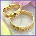 14K Men's Diamond Cut/Faceted Wedding Band