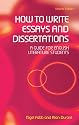 How to Write Essays, Coursework Projects and Dissertations in Literary Studies
