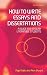 How to Write Essays, Coursework Projects and Dissertations in Literary Studies