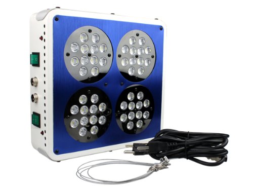 TaoTronics TT-AL03 LED Grow Light For Indoor Plant/Aquarium Coral Reef Tank White Blue 1:1 LED Grow Light 141W