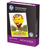 New-HP 202000 - Color Inkjet Paper, 96 Brightness, 24lb, 8-1/2 x 11, White, ....