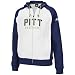 adidas Pittsburgh Panthers Ladies White Two-Tone Fleece Full Zip Hoody Sweatshirt