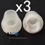IVEA 3 Pairs Replacement Small Tips for Bose In-ear Headphones Earphones