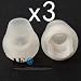IVEA 3 Pairs Replacement Small Tips for Bose In-ear Headphones Earphones