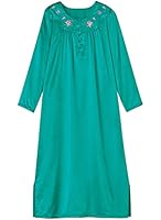 AmeriMark Women's Brushed Back Satin Gown