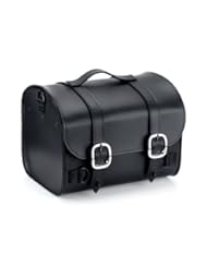 Automotive Parts and Accessories: Nomad USA Leather Motorcycle Trunk Bag w/ Quick Release Buckles - Nomad USA