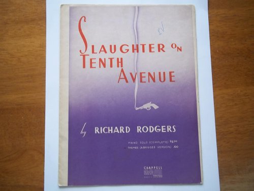 Slaughter on Tenth Avenue (Sheet Music)