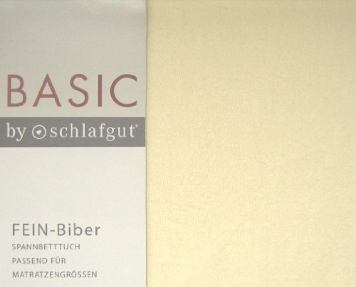 SCHLAFGUT Fein-Biber Spannbettlaken,