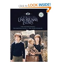 "Lemony Snicket's A Series of Unfortunate Events": "The Bad Beginning", "The Reptile Room", "The Wide Window"