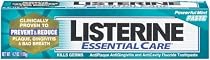 Listerine Essential Care Toothpaste, Powerful Mint Paste, 4.2-Ounce Tubes (Pack of 4)