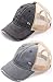 H-6140-2-912-0621 Trucker Hat 2-Pack: Black & Grey WASHED
