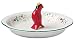 Pfaltzgraff Winterberry 9-1/2-Inch Perfect Pie Plate with Cardinal Pie Bird