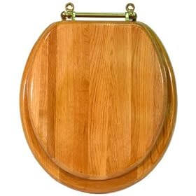 Buy 17 Oak RND Toilet Seat by Sanderson Plumbing now!