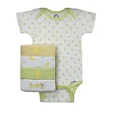 Gerber Multi Onesies 5 pk. - Yellow