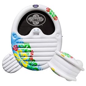 Rave Sports Fiji Island Floating Oasis with Slide