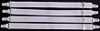 Military Uniform Straight White Shirt Stays