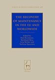 The recovery of maintenance in the EU and worldwide
