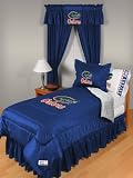 Florida Gators ( University Of ) NCAA Locker Room Queen Bedskirt/Bedroom