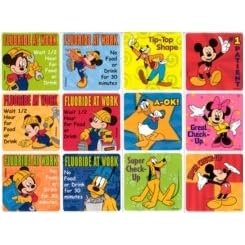 12 Large Mickey Mouse Doctor Stickers by