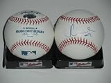 Fernando Martinez Signed MLB Baseball New York Mets