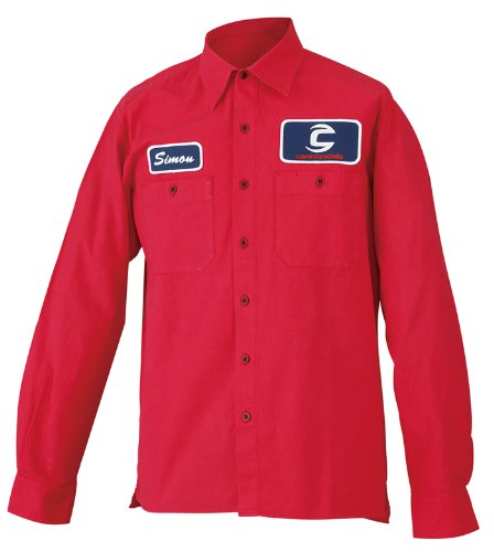 (キャノンデール)cannondale 9JM45 L/S ショップシャツ RED