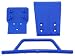 RPM Front Bumper/Skid Plate, Blue: SLH 4x4 RPM80025