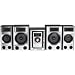 Sony MHC-LX10000 - Mini system - radio / 3xCD / MP3 / dual cassette