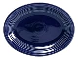 Homer Laughlin China Fiesta Cobalt Blue Oval Platter 9 5/8