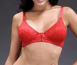 Condessa Cassandra Lace Nursing Bra - Ravishing Red