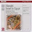 Handel: Israel in Egypt, Coronation Anthems by  Robertson, Collin, Salmon, Gardiner, and English Baroque Soloists 