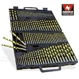 Pro Grade 115 Piece Titanium Drill Bit Set