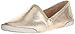 Frye Melanie Slip On Shoes for Women Crafted from Premium Leather with White Rubber Toe Bumpers and Soles, Leather Lining, and Removable Footbeds – 1 ¼” Outsole